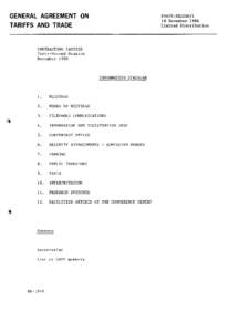 William Rappard / General Agreement on Tariffs and Trade / International relations / International trade / Centre William Rappard / World Trade Organization