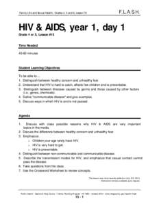 Microsoft Word - ES15HIVYear1Day1