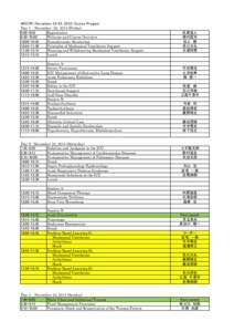 MCCRC (November 22-24, 2013) Course Program Day 1 – November 22, 2013 (Friday) Registration Welcome and Course Overview Hemodynamic Monitoring Principles of Mechanical Ventilatory Support