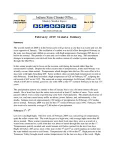 Microsoft Word - February2009Summary.doc