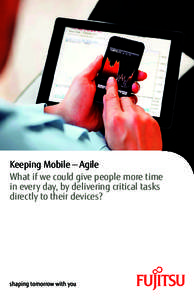 Keeping Mobile agile-flyer
