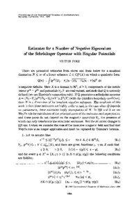 Calculus / Quantum mechanics / Partial differential equations / Differential equation / Self-adjoint operator / Schrödinger equation / Sturm–Liouville theory / Calculus of variations / Mathematical analysis / Physics / Operator theory