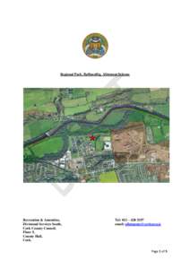 Regional Park, Ballincollig, Allotment Scheme  Recreation & Amenities, Divisional Services South, Cork County Council, Floor 5,