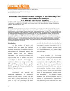 Food and drink / Food science / Health sciences / Self-care / Human nutrition / Snacking / Childhood obesity / Food / Vegetable / Health / Medicine / Nutrition