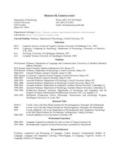 Evolution of language / Evolutionary linguistics / Cognitive science / Transfer of learning / Second-language acquisition / Universal grammar / Linguistics / Education / Science