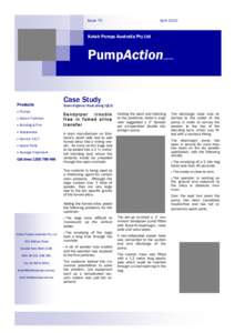 Issue 70  April 2010 Kelair Pumps Australia Pty Ltd