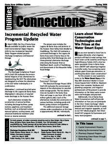 Santa Rosa Utilities Update  Spring 2008 Incremental Recycled Water Program Update