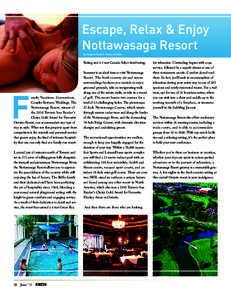 Escape, Relax & Enjoy Nottawasaga Resort by Andrew Hind & Maria Da Silva Rating and 4.5 star Canada Select hotel rating.