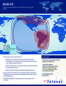 Anik G1 Multi-mission satellite serving the Americas and Pacific