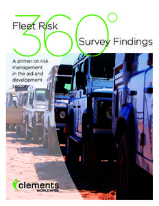 360 Fleet Risk °  Survey Findings