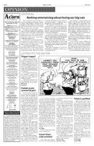 Page 6	  August 21, 2014 Acorn THE