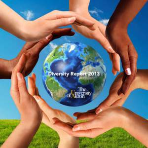 Diversity Report 2013  Message Topics from the Chief Diversity Officer: Diversity in the United States has become a more complex reality. For example, according to the U.S. Census Bureau, the question “What race are y