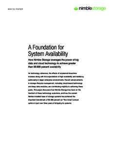 Probability / System administration / Applied probability / Failure / High availability / Downtime / Availability / Nines / Data center / Computing / Fault-tolerant computer systems / Systems engineering