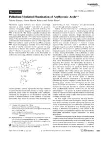 Angewandte  Chemie DOI: anie