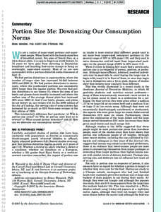 Medicine / Brian Wansink / Food and Brand Lab / Mindless Eating / Eating / Overeating / Fast food / Obesity / Portion control / Nutrition / Health / Food and drink