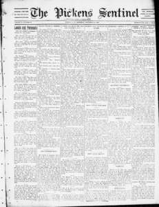 The Pickens sentinel (Pickens, S.C.).(Pickens, S.C[removed]p ].