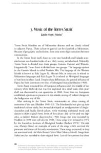 Far North Queensland / Torres Strait Islands / Indigenous Australian communities / Torres Strait Islanders / Australian Institute of Aboriginal and Torres Strait Islander Studies / Indigenous Australians / Torres Strait / Eddie Mabo / Mabuiag people / Geography of Oceania / Indigenous peoples of Australia / Oceania