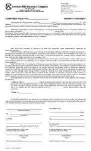 INDEMNITY AND ESCROW AGREEMENT