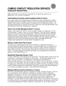 Social psychology / Dispute resolution / Ethnic conflict / Conflict / Management / Conflict management / Organizational conflict / Conflict resolution / Mediation / Workplace