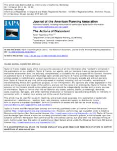 Urban studies and planning / New Urbanism / Smart growth / Sustainable transport / Tea Party protests / Land-use planning / Comprehensive planning / Association of Bay Area Governments / Transportation planning / Transportation in California / Transportation in the San Francisco Bay Area / California