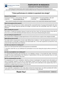 Eye / Ophthalmology / Mind / Contact lens / Visual perception / Queensland University of Technology / Ambient intelligence / Optometry / Vision / Corrective lenses