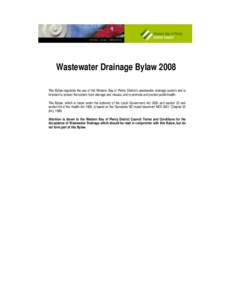 Microsoft Word - WBOPDC Wastewater Drainage Bylaw 2008.DOC