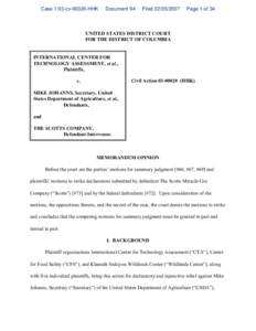 Case 1:03-cvHHK  Document 94 Filed
