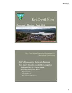 Microsoft PowerPoint - Red Devil Mine Apr[removed]McCrum).pptx