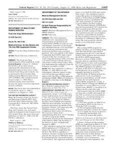 Federal Register / Vol. 63, No[removed]Tuesday, August 11, [removed]Rules and Regulations Dated: August 5, 1998. Sadye Dunn, Secretary to the Commission. [FR Doc. 98–21387 Filed 8–10–98; 8:45 am]