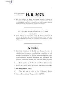 I  113TH CONGRESS 1ST SESSION  H. R. 2073