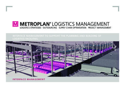 INTERFACE MANAGEMENT TO SUPPORT THE PLANNING AND BUILDING OF LOGISTICS FACILITIES. INTERFACE MANAGEMENT  L OGIS T IC S FA C I L I T I E S : A VAR IEty of chaLlenges.