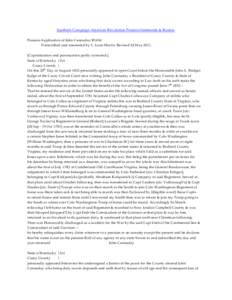 Southern Campaign American Revolution Pension Statements & Rosters Pension Application of John Cannaday R1654 Transcribed and annotated by C. Leon Harris. Revised 24 May[removed]Capitalization and punctuation partly corre