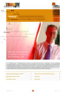 JANUARY  2011 “PRAISE”: Preventing Road Accidents and Injuries for the Safety of Employees