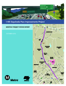 Transport / Sepulveda Pass / Interstate 405 / Sepulveda Boulevard / Brentwood /  Los Angeles / Los Angeles County Metropolitan Transportation Authority / High-occupancy vehicle lane / Transportation in California / Southern California / San Fernando Valley