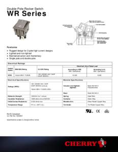 Microsoft Word - WR Series_Datasheet_100112.doc