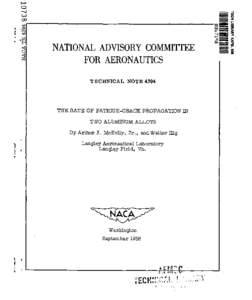 NATIONALADVISORY COMMITTEE FOR AERONAUTICS TECHNICAL NOTE