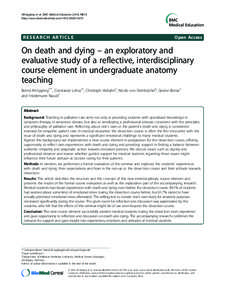 Alt-Epping et al. BMC Medical Education 2014, 14:15 http://www.biomedcentral.com[removed]