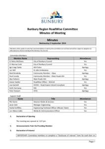 City of Bunbury Agenda - with Macros and AutoText.  Use this template to type your Agenda Items in.