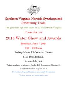 Microsoft Word - Northern Virginia Nereids Watershow 2014.docx