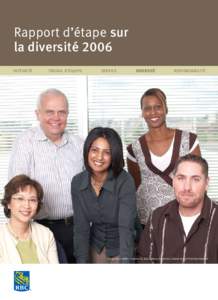 Rapport d’étape sur la diversité 2006 intégrité travail d’équipe