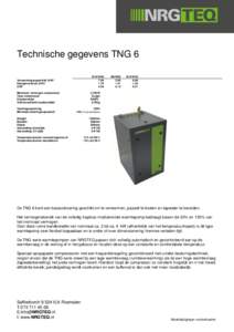 Technische gegevens TNG 6 B10/W40