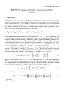 Operations research / Mathematical optimization
