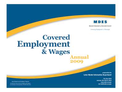 Increasing Employment in Mississippi  Covered Employment