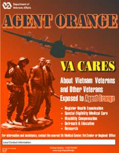 Department of Veterans Affairs agent orange VA CARES About Vietnam Veterans