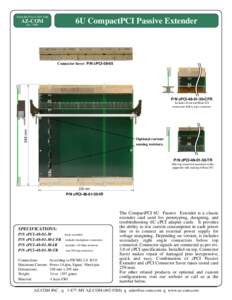 Keep the Power ON! with  6U CompactPCI Passive Extender AZ-COM Est. 1990