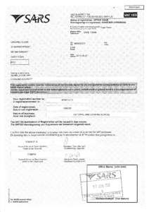 Print Form  YS/RS VALUE-ADDED TAX BELASTING OP TOEGEVOEGDE WAARDE