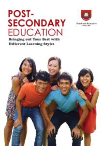 Junior college / Co-curricular activity / Secondary education / Anglo-Chinese School / Vocational education / Integrated Programme / Institute of technology / Millennia Institute / Education / Education in Singapore / Singapore