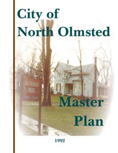 City of North Olmsted Master Plan 1992