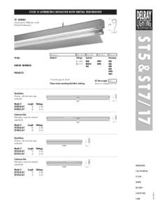 STICK T5 ASYMMETRIC REFLECTOR WITH PARTIAL PERFORATION 17 SERIES Asymmetric Reflector with Partial Perforation