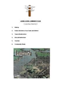 LAANECOORIE COMMUNITY PLAN (“Long Deep Waterhole”) 1.